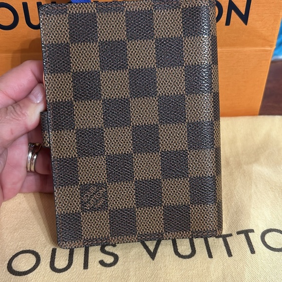 100% Authentic Damier Ebene PM Agenda - Picture 8 of 10